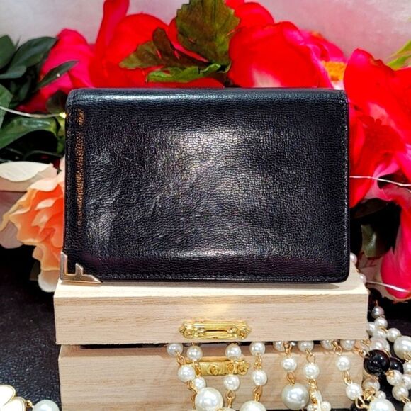 Authentic Salvatore Ferragamo Leather Card Holder - Picture 7 of 12